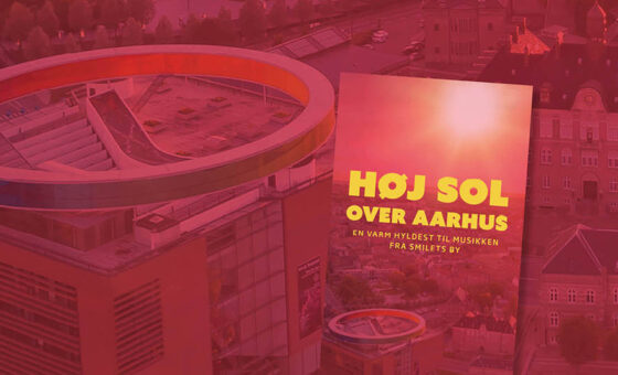 Høj sol over Aarhus
