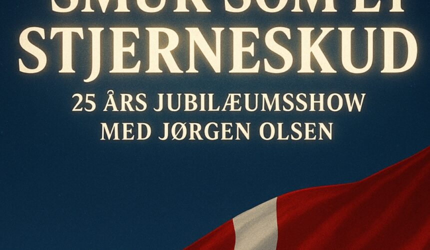 Smuk som et Stjerneskud: 25 års jubilæumsshow med Jørgen Olsen