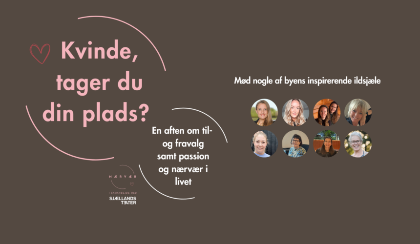 Kvinde, tager du din plads?